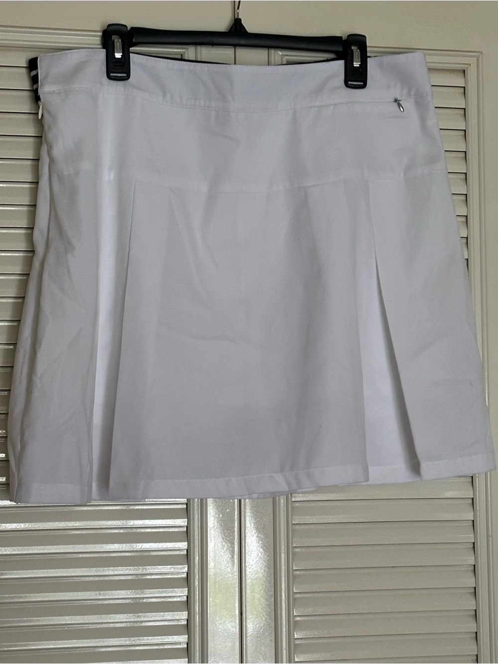 Daily Sports White Pleated Golf Skort